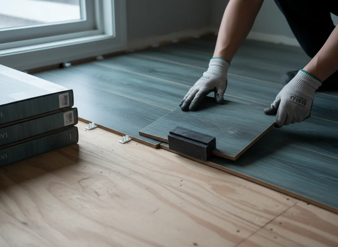 Luxury Vinyl Plank Installation company in Sanborn, ND
